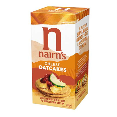 NAIRN'S CHEESE OATCAKES 200gr