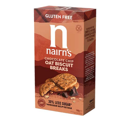 NAIRN'S CHOCOLATE CHIP OAT BISCUIT BREAK 160gr