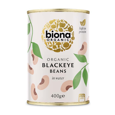 BIONA BLACKEYE BEANS 400gr bio