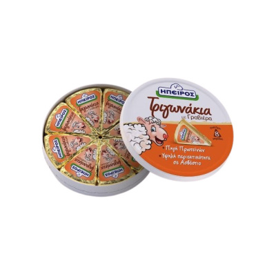 EPIRUS TRIANGLES WITH GRUYERE 8pcs 140gr