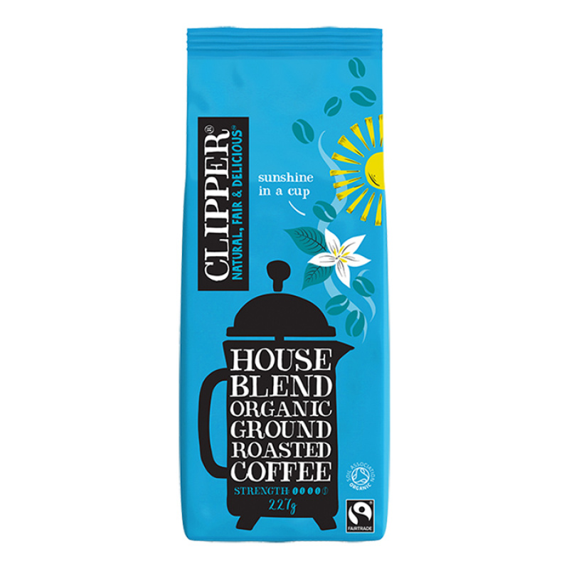 CLIPPER ORGANIC FILTER COFFEE PAPUA NEW GUINEA 227gr bio