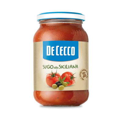 DE CECCO SUGO ALLA SICILIANA 400gr