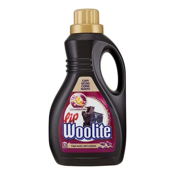 WOOLITE FOR DARK CLOTHES WITH KERATIN LAUNDRY DETERGENT 25 CUPS 1,5lt