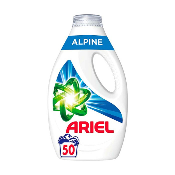 ARIEL Alpine Απορρυπαντικό Πλυντηρίου 50cups 2.75lt