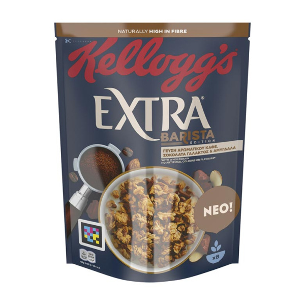 KELLOGG'S Τραγανές Μπουκιές Δημητριακών Βρώμης Barista Edition 400gr