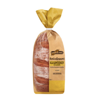 KATSELIS SLICED SOURDOUGH BREAD WITH CORN FLOUR 500gr