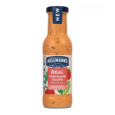 HELLMANN'S REAL DRESSING THOUSAND ISLAND 250ml