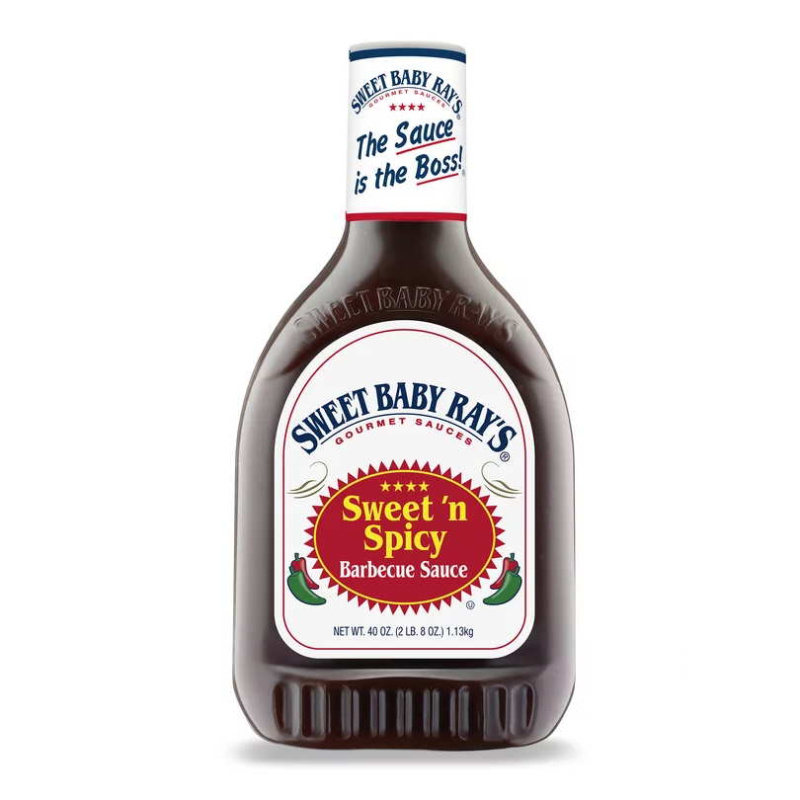 SWEET BABY RAY'S SWEET N SPICY BARBEQUE SAUCE 510gr