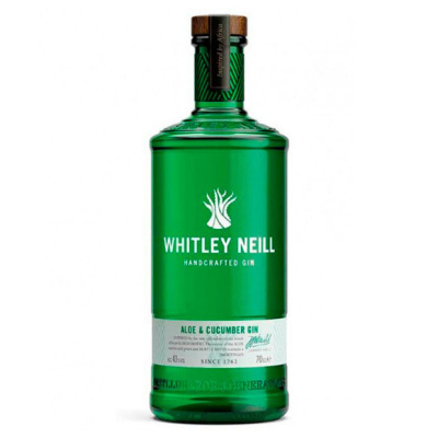 WHITLEY NEILL HANDCRAFTED DRY GIN ALOE & CUCUMBER 43%VOL 700ml