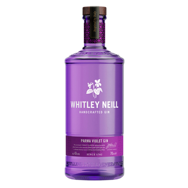 WHITLEY NEILL HANDCRAFT DRY GIN PARMA VIOLET 43%VOL 700ml