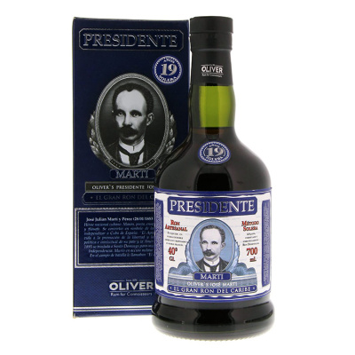 PRESIDENTE MARTI RUM 19 Y.O 40%VOL 700ml