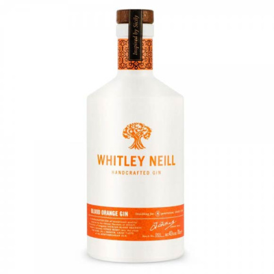 WHITLEY NEILL HANDCRAFTED DRY GIN BLOOD ORANGE 43%VOL 700ml