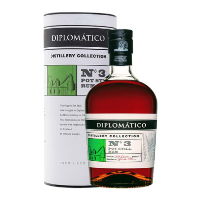 DIPLOMATICO No3 BATCH POT STILL RUM 47%VOL 700ml