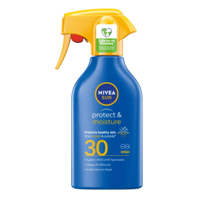 NIVEA SUN PROTECT & MOISTURE LOTION TRIGGER 30SPF 270ml