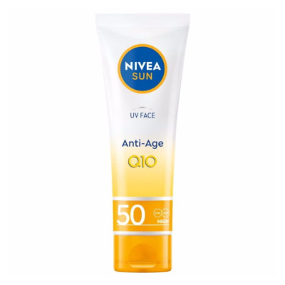 NIVEA SUN UV FACE ANTI-AGE Q10 50SPF 50ml