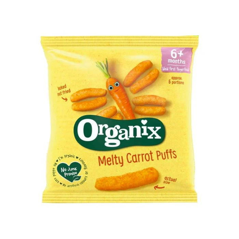 ORGANIX MELTY CARROT PUFFS 20gr bio