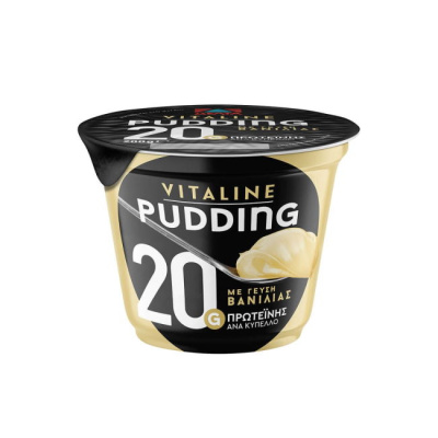 DELTA VITALINE VANILLA PROTEIN PUDDING 200gr