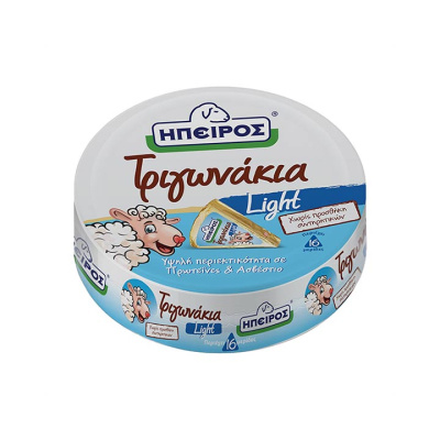 EPIRUS TRIANGLES LIGHT CHEESE 16pcs 280gr