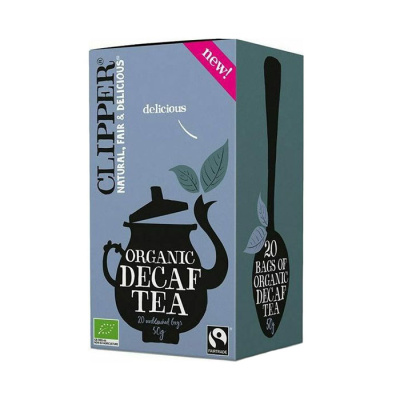 CLIPPER DECAFFEINATED BLACK TEA 20pcs 50gr bio