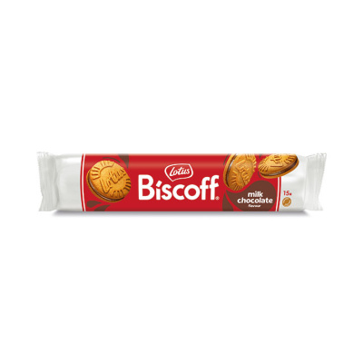 LOTUS BISCOFF CARAMELIZED BISCUITS WITH MILK CHOCOLATE FLAVOUR 150G
