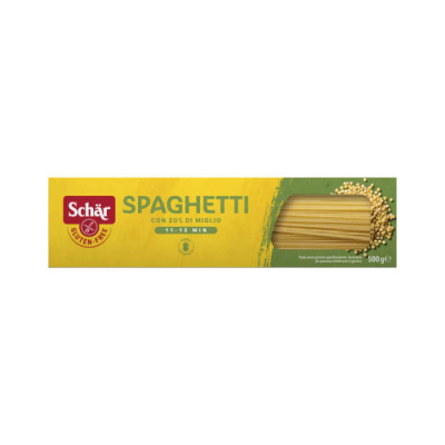 SCHAR GLUTEN FREE SPAGHETTI WITH 20% MILLET 500gr