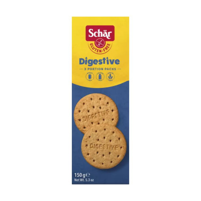 SCHAR GLUTEN FREE DIGESTIVE BISCUITS 150gr