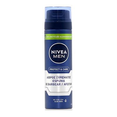 NIVEA MEN PROTECT & CARE SHAVING FOAM 200ml