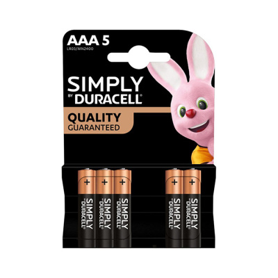 DURACELL Μπαταρίες Αλκαλικές Simply ΑΑA 5τεμ.