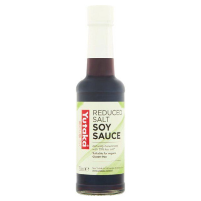 YUTAKA SOY SAUCE REDUCED SALT 150ml