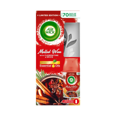 Airwick Αρωματικό Αυτόματο Σπρέι Σετ με Άρωμα Mulled Wine 250ml