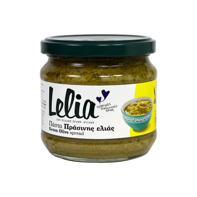 LELIA GREEN OLIVE SPREAD 360gr