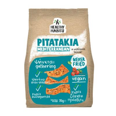 HEALTHY HABITS OVEN-BAKED PITATAKIA MEDITERRANEAN 70gr