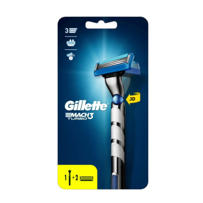 GILLETTE MACH3 TURBO 1 RAZOR+ 2 BLADE