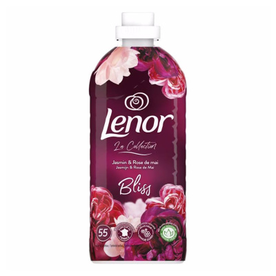 LENOR Συμπυκνωμένο Μαλακτικό Ρούχων Bliss Jasmin & Rose 55 μεζ. 1155ml