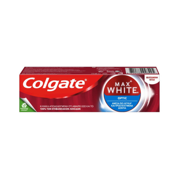 COLGATE TOOTHPASTE MAX WHITE OPTIC 75ml