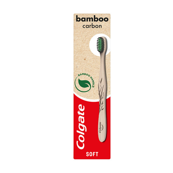 COLGATE BAMBOO CARBON SOFT TOOTHBRUSH