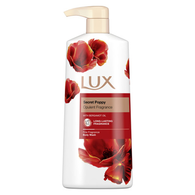 LUX BODY WASH SECRET POPPY 600ml