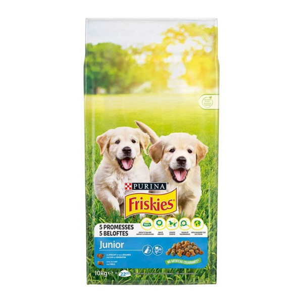 FRISKIES PURINA FOR JUNIOR DIGS WITH CHICKEN AND VEGETABLES 1.5kg