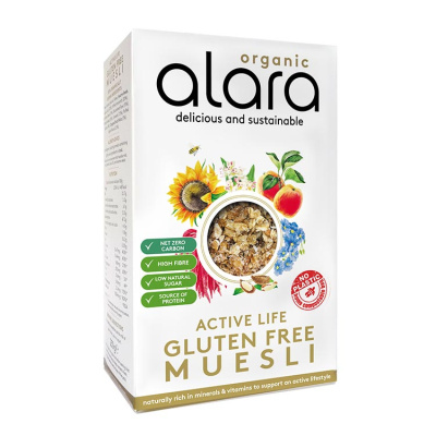 ALARA ACTIVE LIFE GLUTEN FREE MUESLI 250gr bio