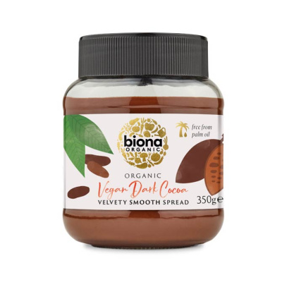 BIONA VEGAN DARK COCOA SPREAD 350gr bio