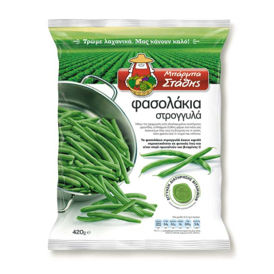 BARBA STATHIS FROZEN GREEN  BEANS 420gr