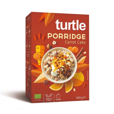 TURTLE PORRIDGE CARROT CAKE 400gr bio