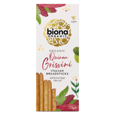 BIONA BREADSTICKS WITH QUINOA 125gr bio