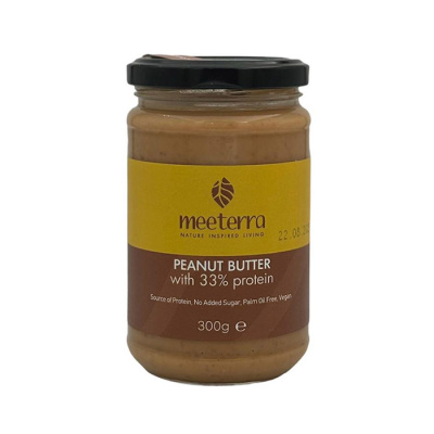 MEETERRA PEANUT BUTTER 33% PROTEIN 300gr