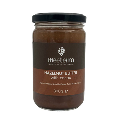 MEETERRA HAZELNUT BUTTER WITH COCOA 300gr