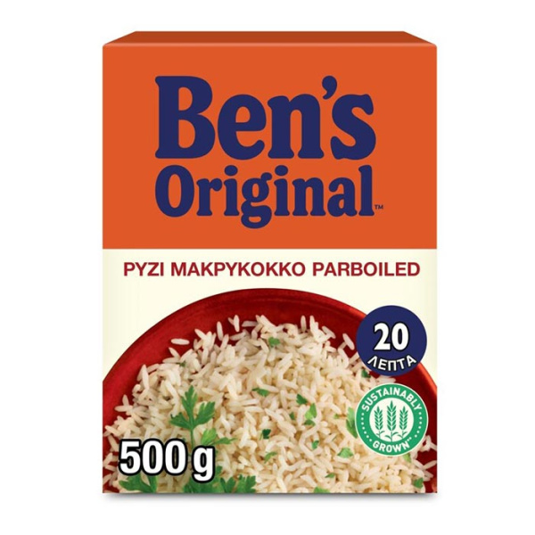BEN'S PARBOILED RICE 20 MINUTES 500gr