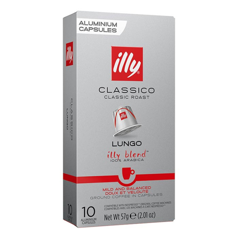 ILLY CAPS LUNGO 10pcs 57gr