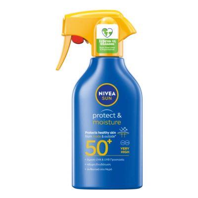 NIVEA SUN PROTECT & MOISTURE TRIGGER 50+SPF 270ml