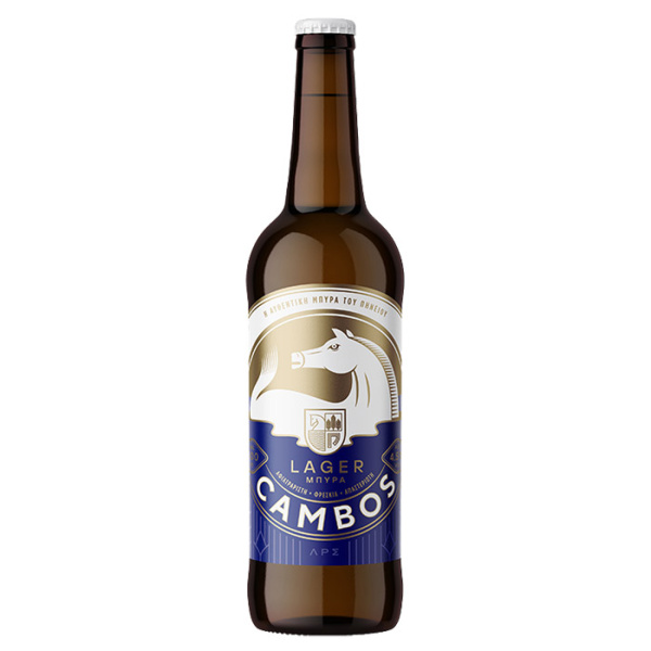 CAMBOS FRESH BEER LAGER 4.5%vol 500ml