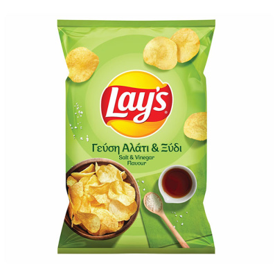 LAY'S CHIPS SALT & VINEGAR FLAVOUR 95gr